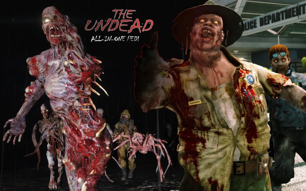 The Undead: The All-in-One Zombies Ped [Add-On & Replace] V1.0