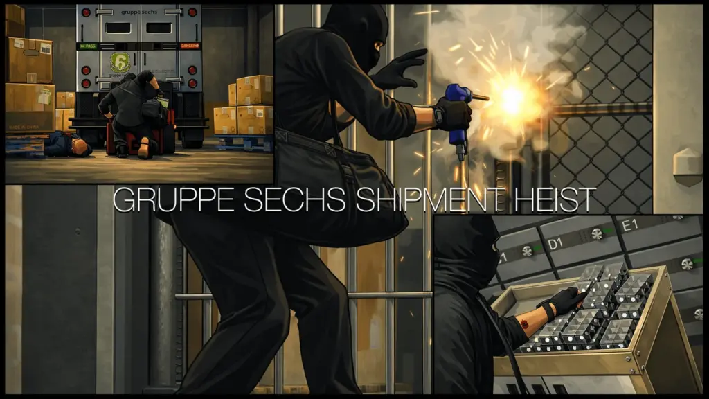The Gruppe Sechs Shipment Heist