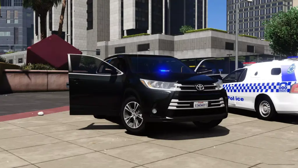 Toyota Kluger Victoria Police Unmarked