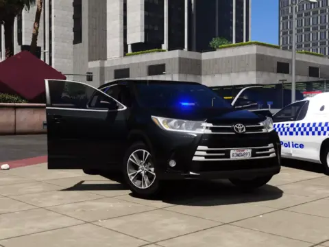 Toyota Kluger Victoria Police Unmarked