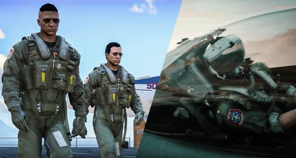 US Navy - USMC Post 2000s | Fighter/Helicopter/Transport Pilot | Custom Patches EUP(SP/FiveM Addon) V1.1