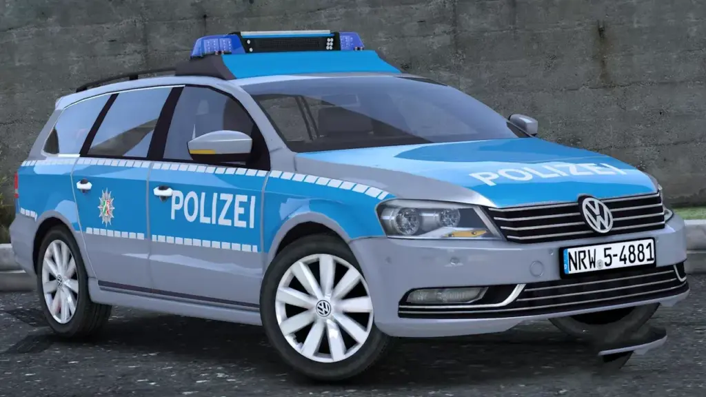 Volkswagen Passat B7 Polizei NRW
