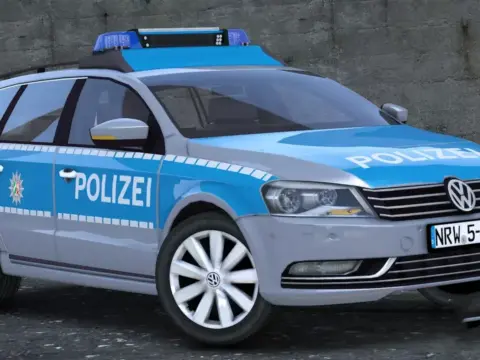 Volkswagen Passat B7 Polizei NRW