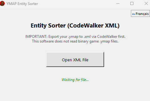 YMAP Entity Sorter