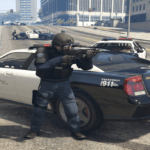 Full Armor LSPD SWAT Ped Model