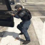 Full Armor LSPD SWAT Ped Model