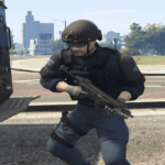 Full Armor LSPD SWAT Ped Model