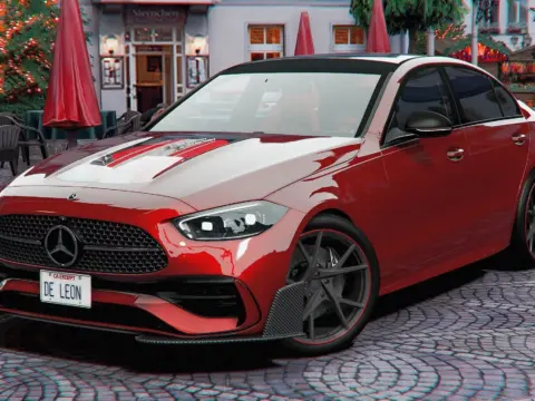 2022 Mercedes C-Class W206 Swap Ferrari