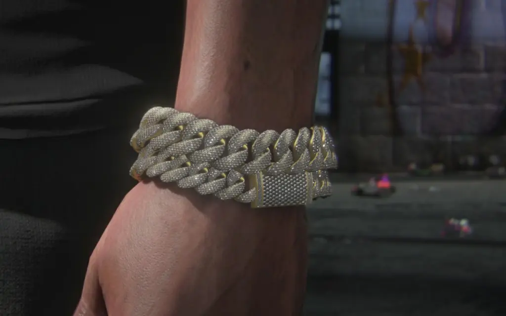 Diamond Cuban Bracelet (23.00 CTW) for Franklin & MP Male 1.0