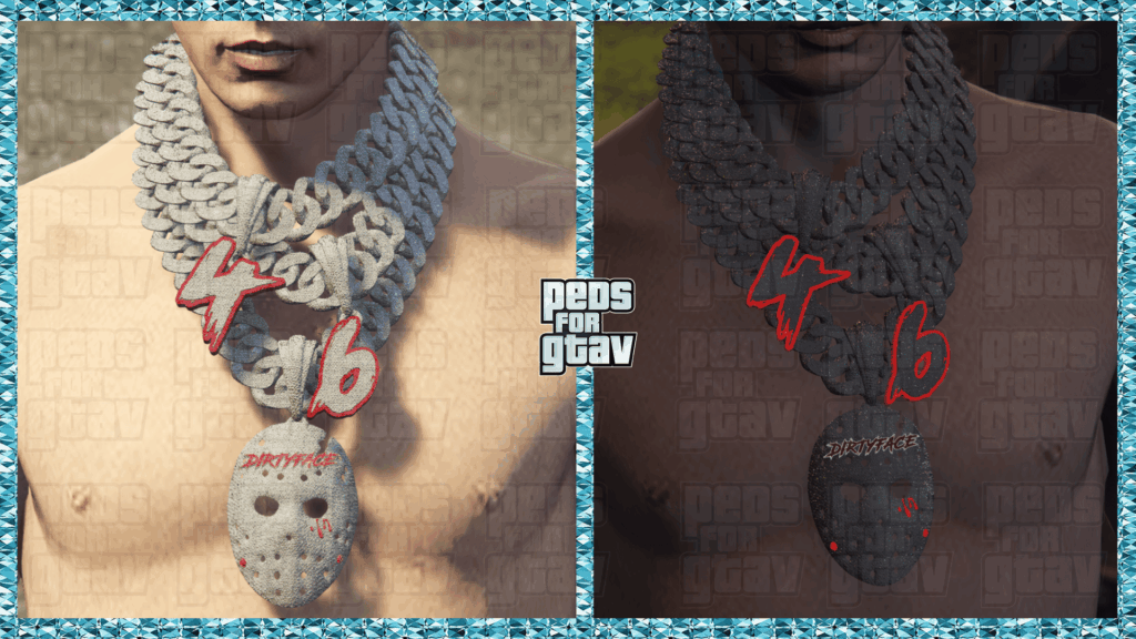 DirtyFace Chain - SP & FIVEM - MP Male V1.0
