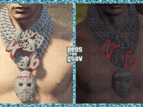 DirtyFace Chain - SP & FIVEM - MP Male V1.0