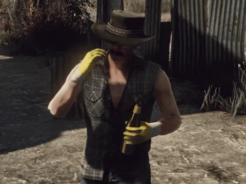 Dustborn Outlaw MP Male Cowboy Hat