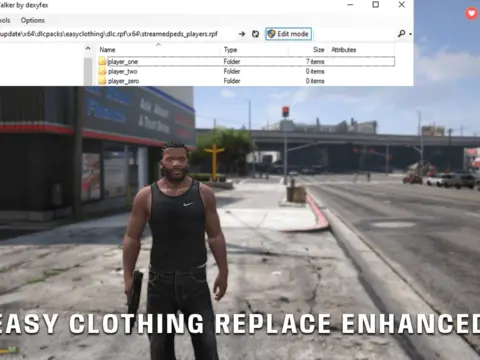 Easy Clothing Replace For Enhanced 1.0
