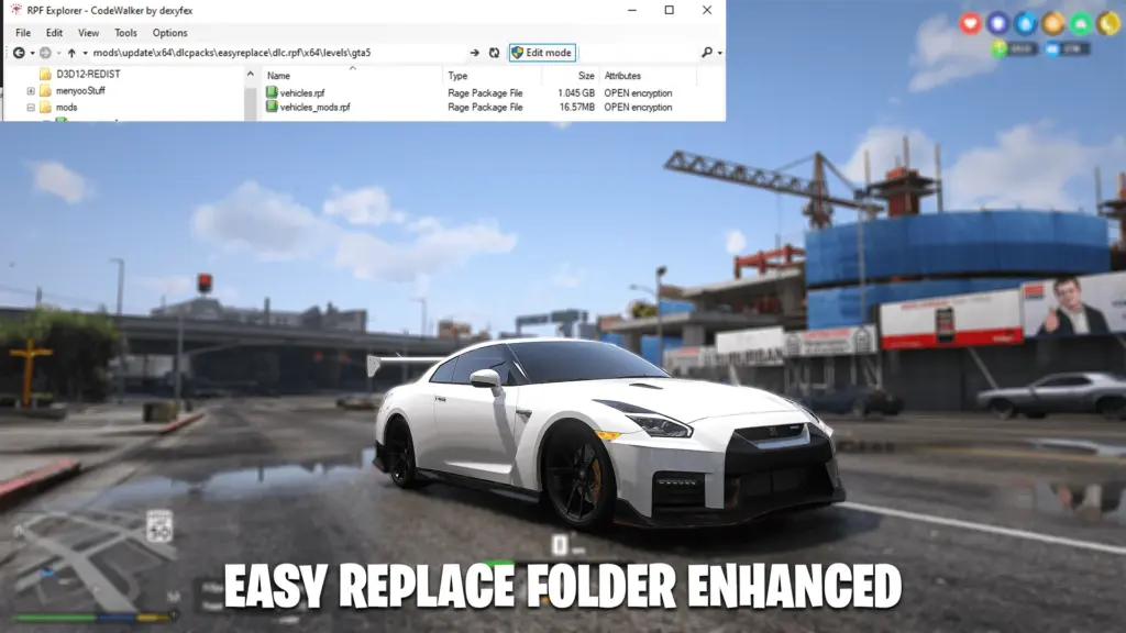 Easy Vehicle Replace For Enhanced