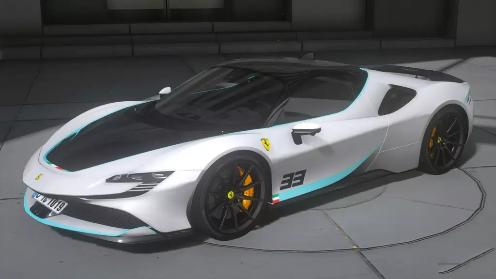 Ferrari SF90 Custom 33 Decal
