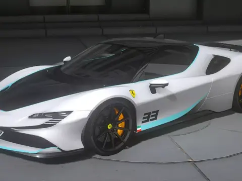 Ferrari SF90 Custom 33 Decal