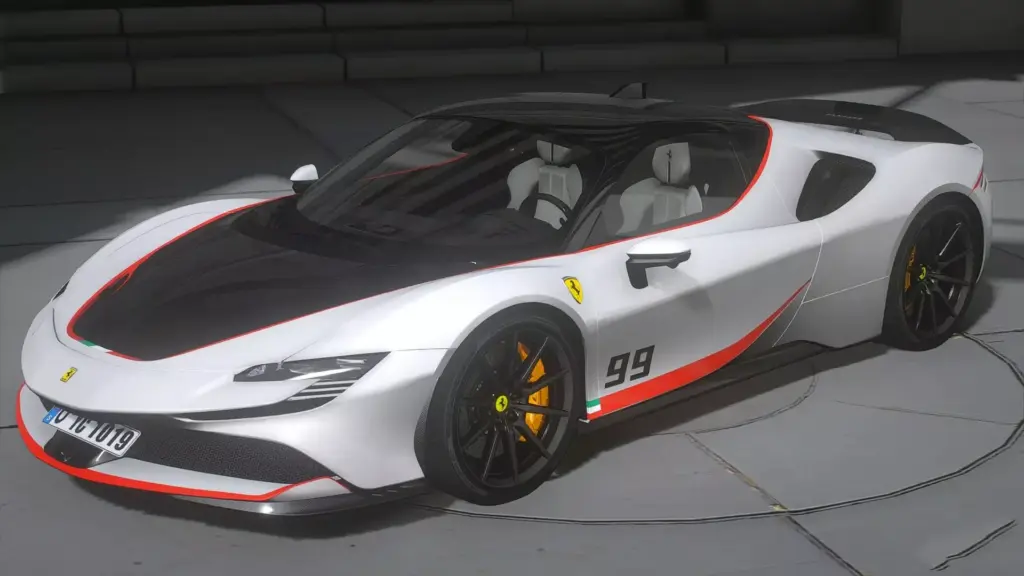 Ferrari SF90 Custom 99 Decal