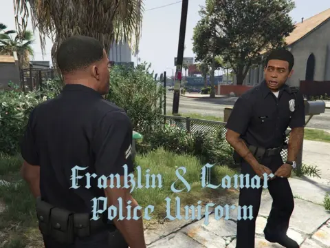 Franklin and Lamar Police Uniform 1.0