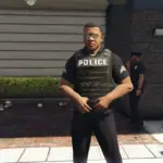 Franklin and Lamar Police Uniform 1.03
