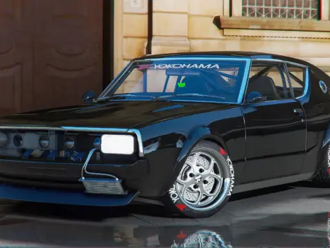 HKS RB26 Swapped 73 Skyline