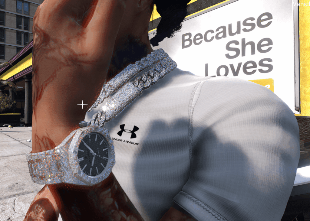 Iced Out Audemars Piguet Royal Oak for MP Male