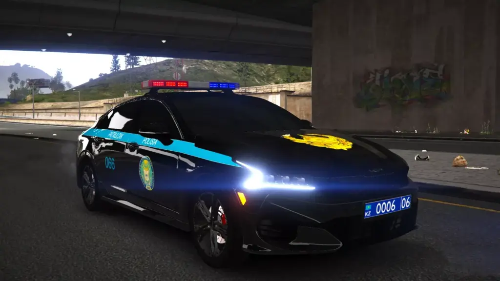 Kia K5 2022 - Kazakhstan Police