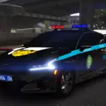 Kia K5 2022 - Kazakhstan Police2