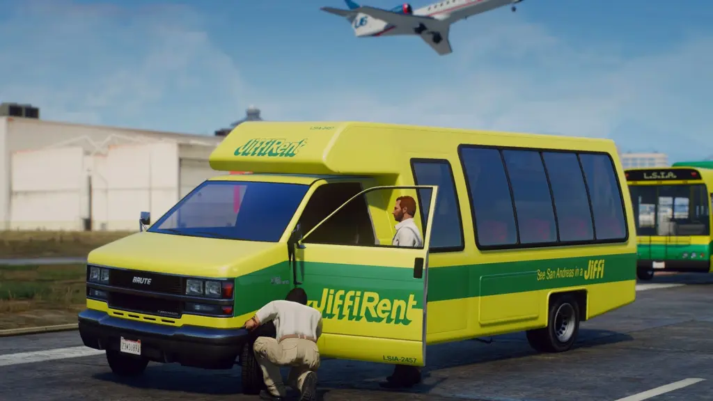 Mapped Rental Shuttle Bus