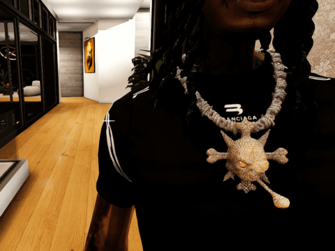 OsamaSon Psykotic Chain for MP Male 1.0