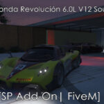 Pagani Zonda Revolución 6.0L V12 Sound Mod [SP Add-On | FiveM] V0.1