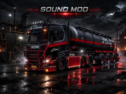 SCANIA V8 STRAIGHT PIPE - SOUND MOD [ADD-ON/ SP/FIVEM ] V0.1