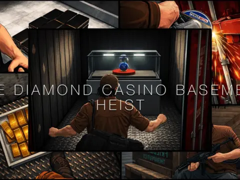 GTA Offline: The Diamond Casino Basement Heist V1.0