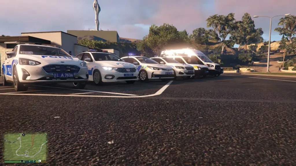 Turkish Law Enforcement and Emergency Services Vehicles Addon Package