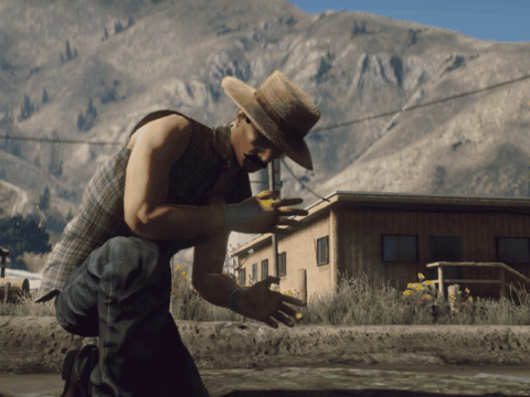 Rancher Straw Cowboy Hat for MP Male