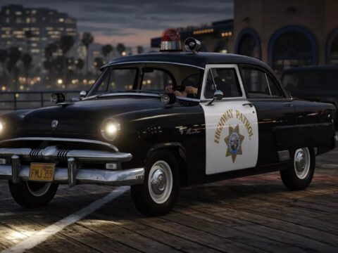 1953 Ford Customline Police