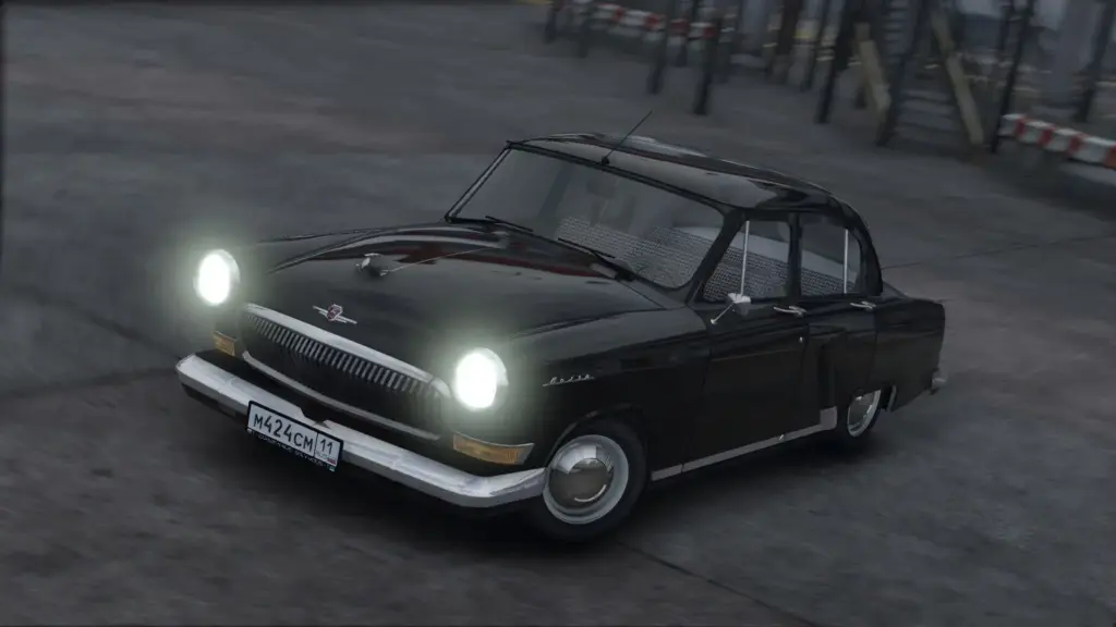 1965 GAZ 21 Black Lightning