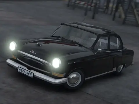 1965 GAZ 21 Black Lightning
