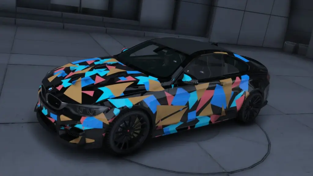 2015 BMW M4 F82 Pattern Design