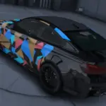 2015 BMW M4 F82 Pattern Design3
