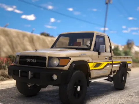 2022 Toyota Land Cruiser 70 Series Pickup [Add-on | FiveM | Tuning | Debadged] V1.0