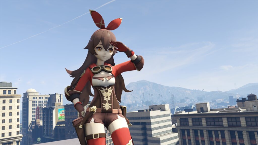 Amber from Genshin Impact [Add-on Ped] V1.0