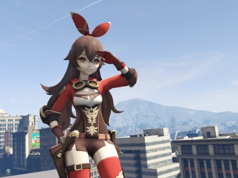 Amber from Genshin Impact [Add-on Ped] V1.0