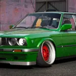 BMW E30 Touring Stanced 5 Seater