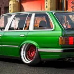 BMW E30 Touring Stanced 5 Seater2