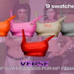 Base Top W/ Piercing [MP Female] 1.0