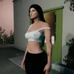 Base Top W/ Piercing [MP Female] 1.0