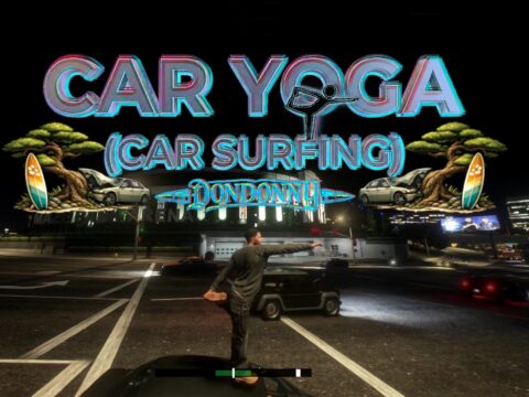 Car Yoga (Car Surfing)