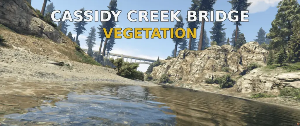 Cassidy Creek Bridge Vegetation