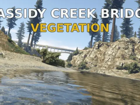 Cassidy Creek Bridge Vegetation