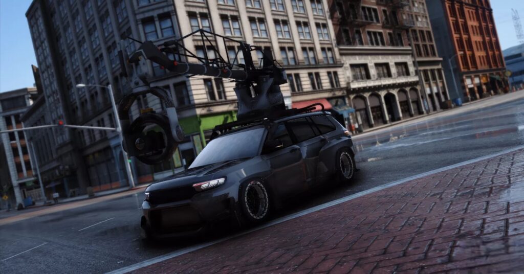 Cinematic Camera Rig SUV